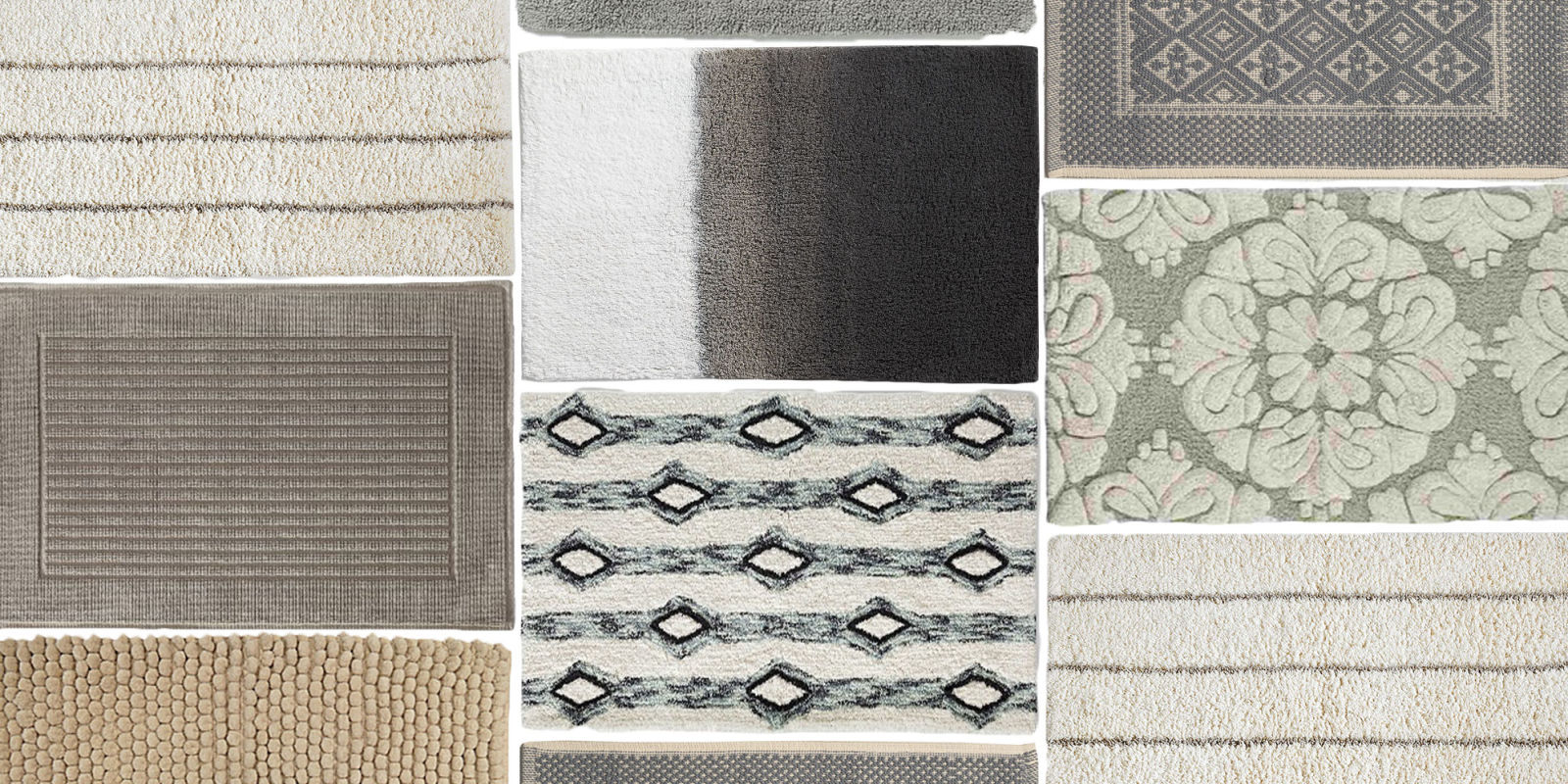 12 Stylish Bath Mats and Rugs Absorbent Rugs and Mats for Your Bathroom