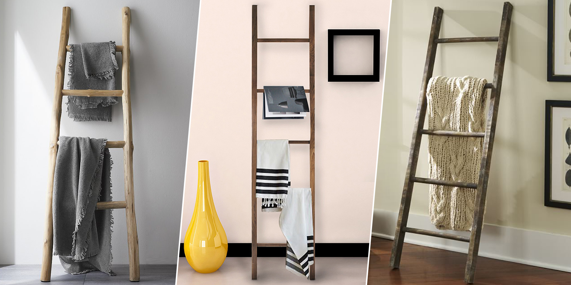 2017's Best Blanket Ladders for Throws Display Blankets on Decorative