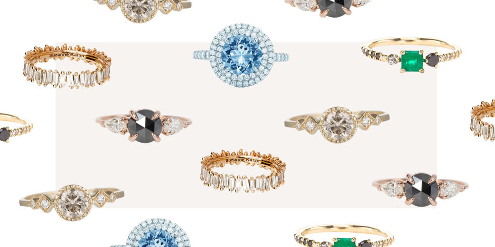 Inexpensive alternative engagement rings