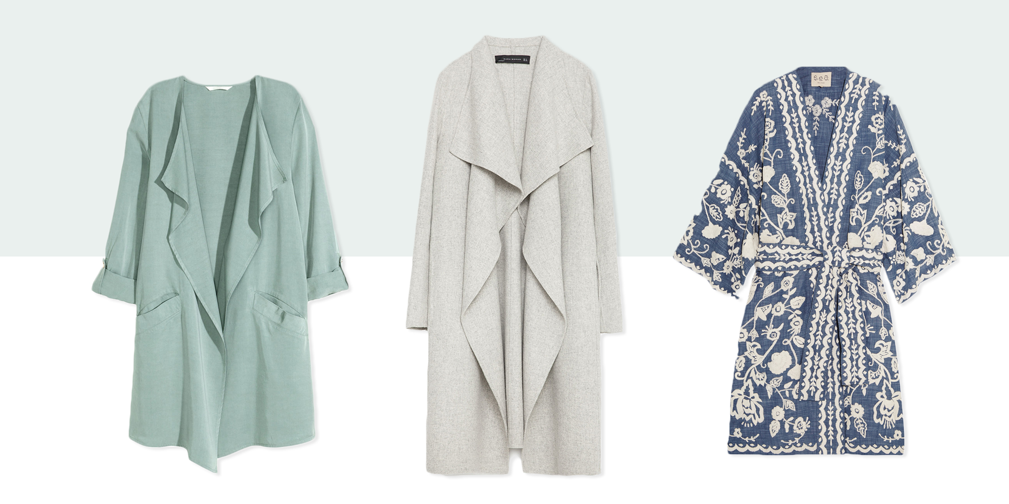 10 Best Duster Coats for Fall 2017 Womens Lightweight Duster Jackets