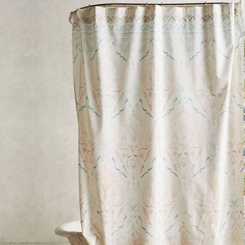 Shower Curtains cotton shower curtains : 15 Best Shower Curtains in 2017 - Unique Cloth & Fabric Shower ...