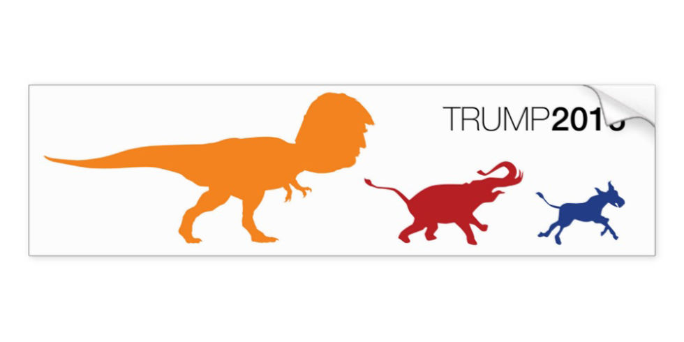 political campaign bumper stickers