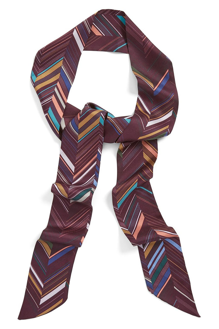 10 Best Skinny Scarves for Spring 2018 Skinny Knit and Silk Scarves