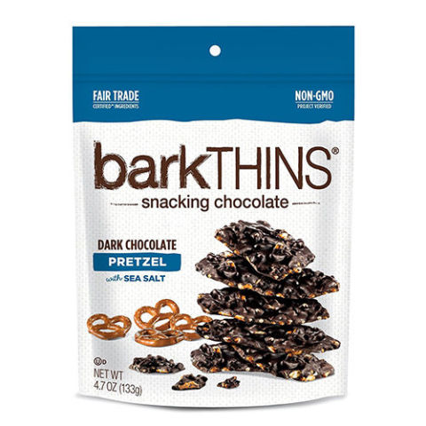 Bark Thins Snacking Chocolate Variety Pack - Milk Chocolate Peanut;Dark Chocolate Almond; Dark Chocolate Mint; Dark Chocolate Pretzel 4.07 Oz. Per Pack (Pack Of 4 Bags) (859686004013)