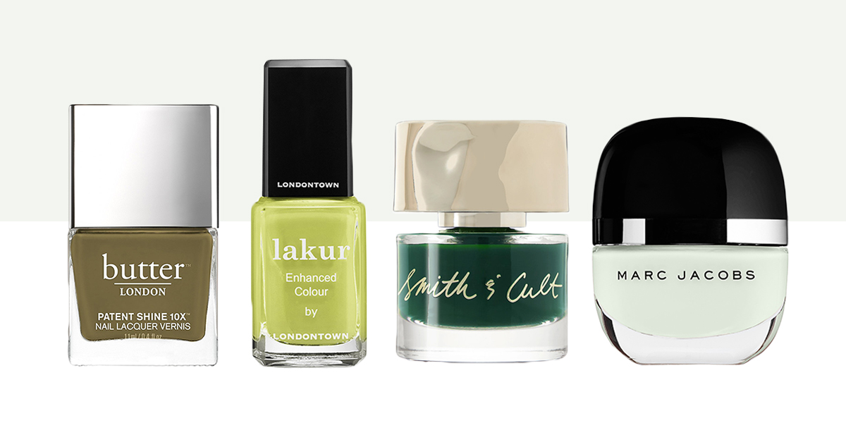 9 Best Green Nail Polishes for St Patricks Day 2018 Light and Dark Green Nail Polish
