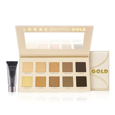 lorac eyeshadow unzipped