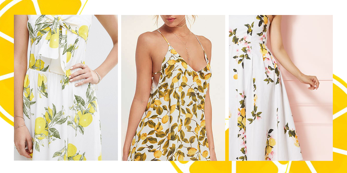 18 Best Lemon Dresses for 2018 Lemon Print Dresses & Accessories