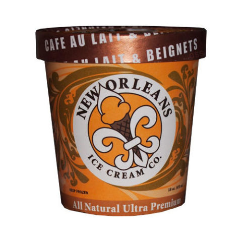 New Orleans Ice Cream Cafe Au Lait New Orleans Ice Cream Cafe Au Lait