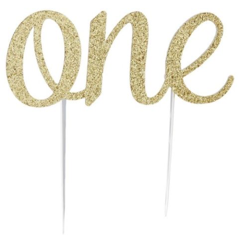 One Cake Topper Template One Cake Topper Template