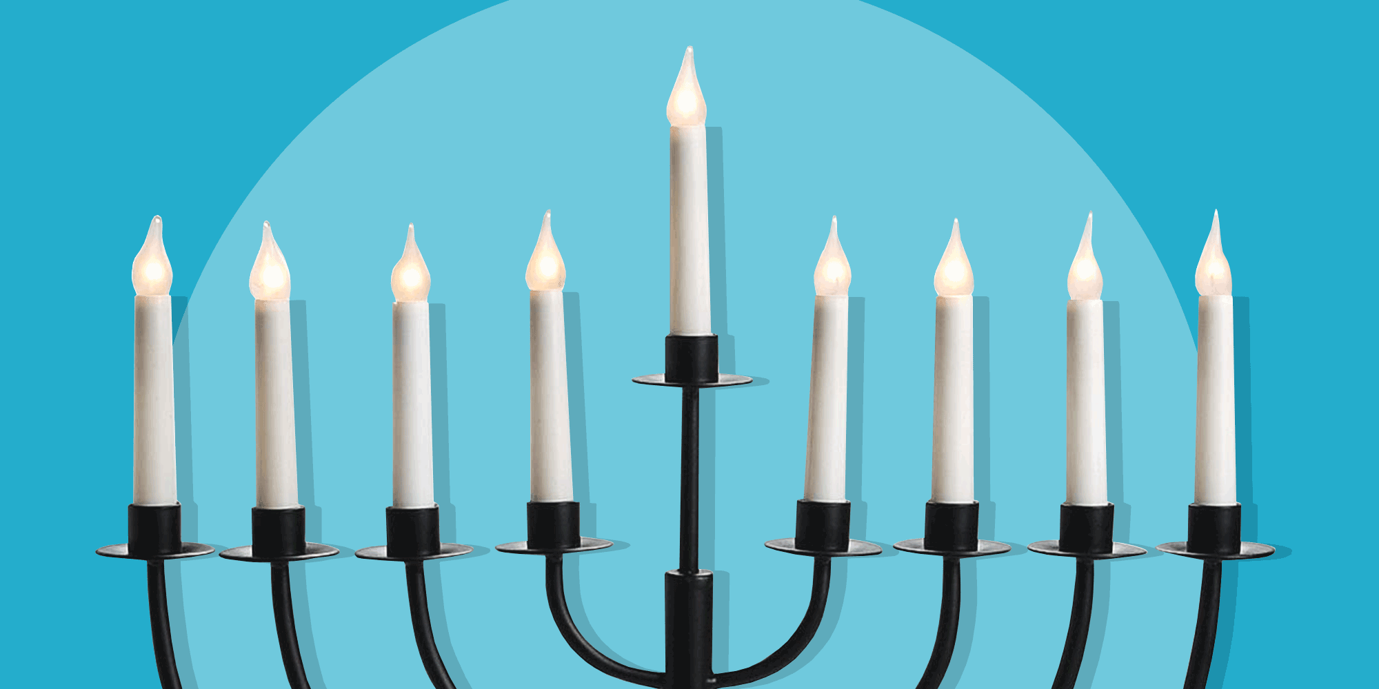 10 Best Electric Menorahs for Hanukkah 2018 Battery Operated & LED