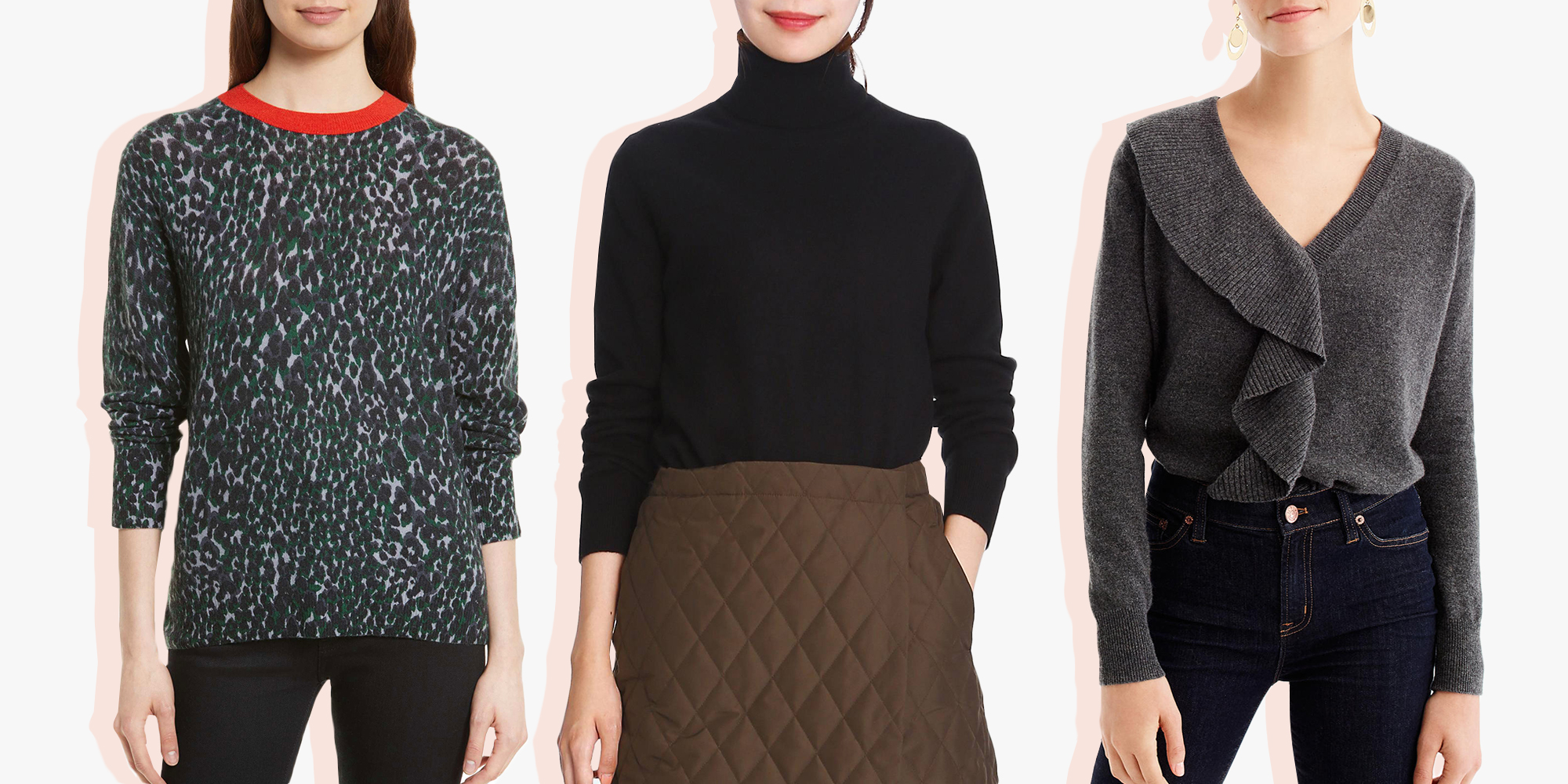 10 Best Cashmere Sweaters for Fall 2018 - Stylish Womens Cashmere Sweaters