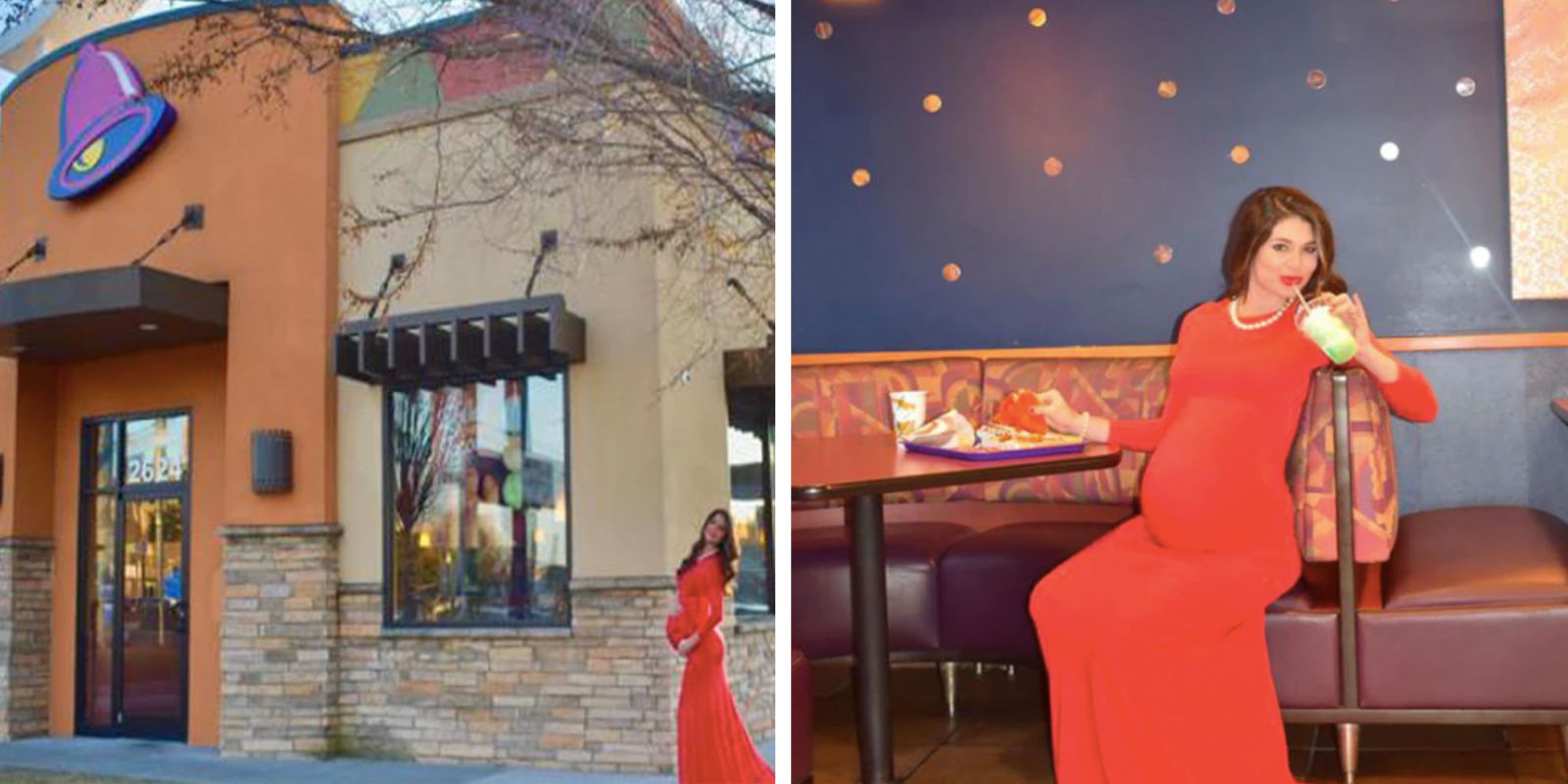This Woman Had Her Maternity Shoot at Taco Bell, and She's Our New Hero
